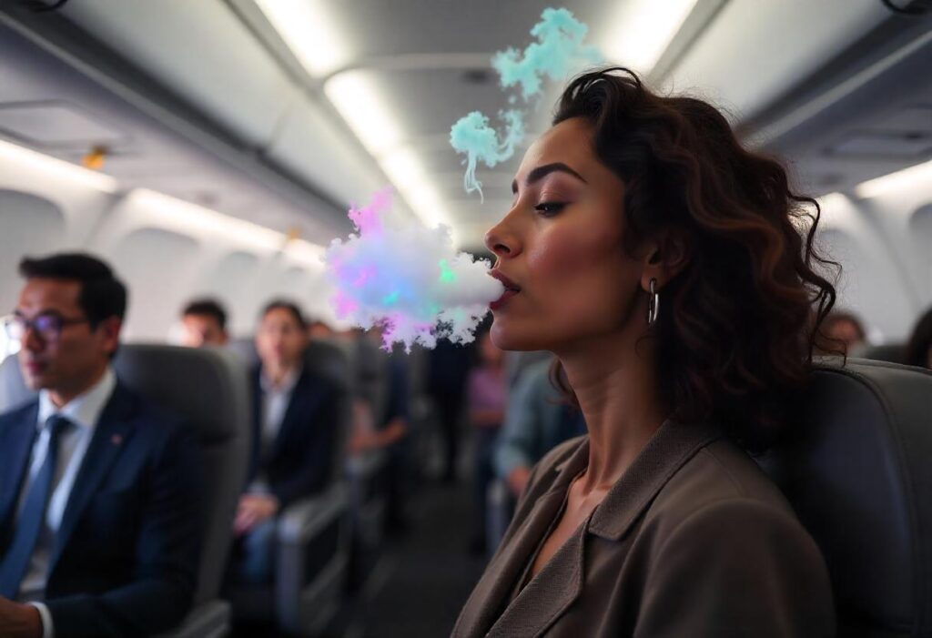 Se puede vapear en un avion? - destilados thc en Manizales responde.